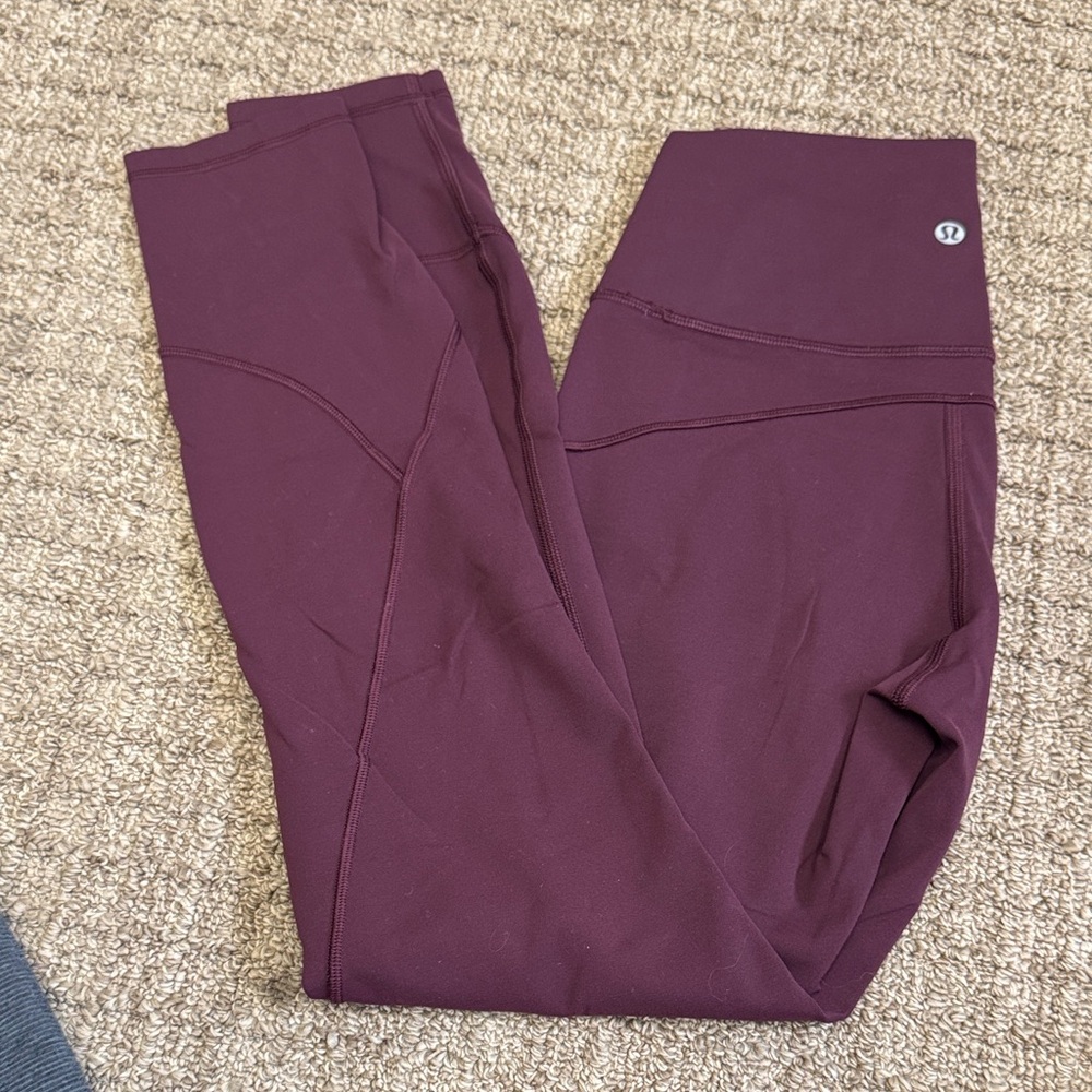 lululemon athletica Deep Purple Leggings